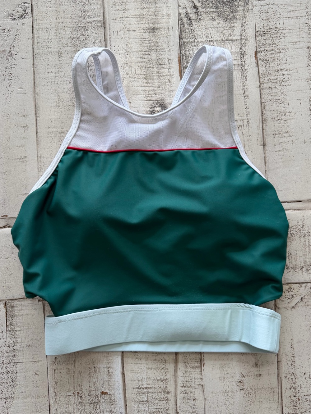 Nani Swimwear Mesh Crop Top Bikini Top